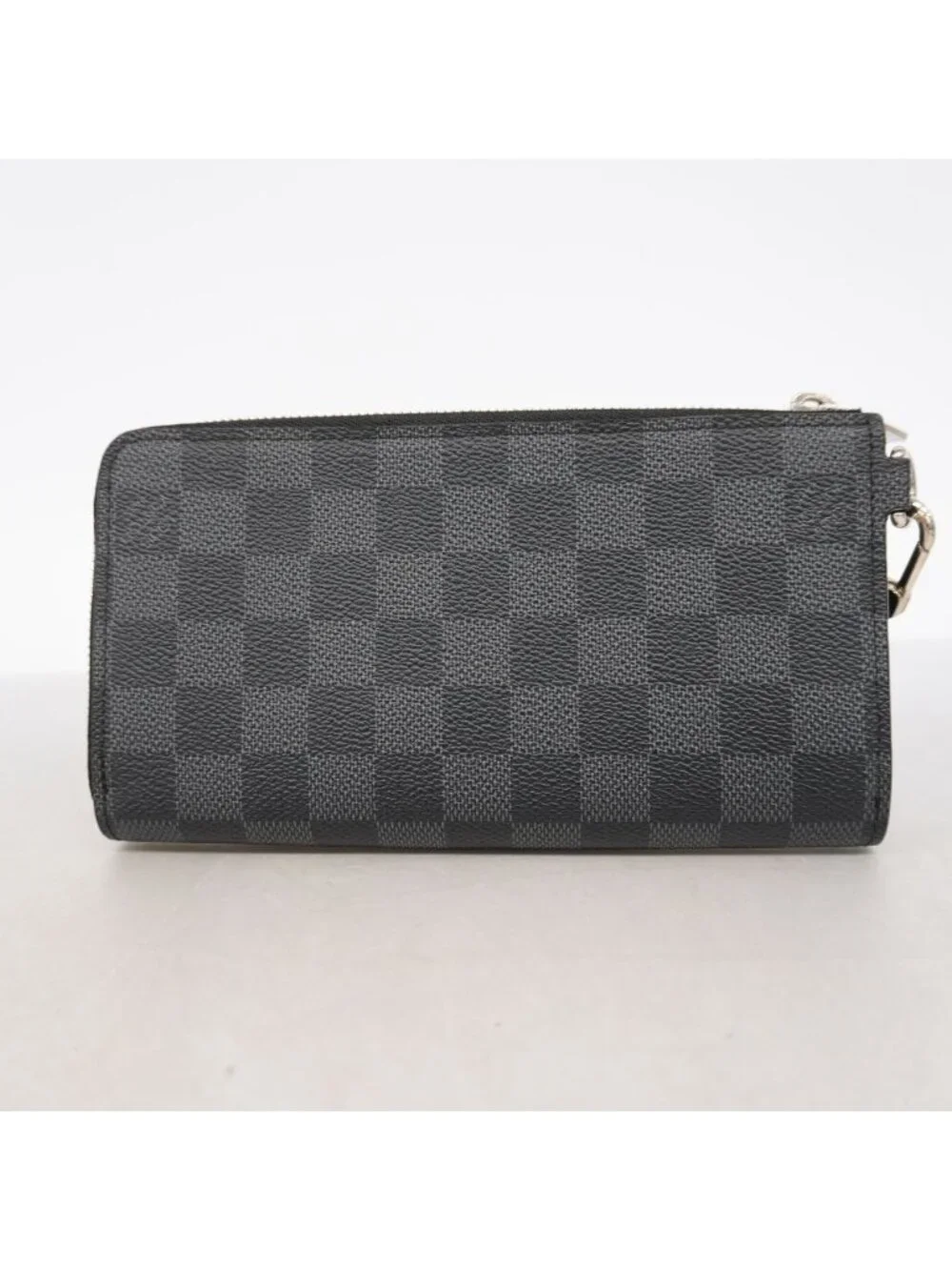 Louis Vuitton Wallet Damier Graphite Zippy Dragonne Black Gray